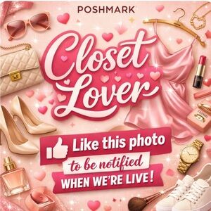 🛍️🛍️🛍️🛍️🛍️🛍️" Like” This Post To Know When We’re Live Showing? ❤️Closet Lover❤️